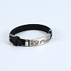 Silicone Cord Bracelets WG3CB09-11-1
