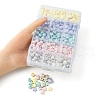 325Pcs Spray Painted Acrylic Beads MACR-YW0002-55-3