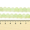 Natural New Jade Stone Round Bead Strands G-O039-16-8mm-A-5