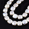 ABS Plastic Imitation Pearl Beads Strands KY-N015-02-A05-3