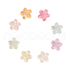 80pcs 8 Colors Transparent Acrylic Beads TACR-CJ0001-25-4