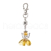 Angel Glass Pendant Decorations HJEW-MZ00261-06-2