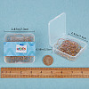 SUNNYCLUE Brass Earrings Findings Kits KK-SC0001-33-3