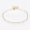 304 Stainless Steel Anklets X-AJEW-H013-05G-1