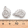 304 Stainless Steel Pendants STAS-T065-35P-3