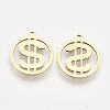 201 Stainless Steel Pendants STAS-T044-98G-1