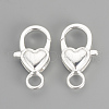 Alloy Lobster Claw Clasps X-PALLOY-R070-12S-1
