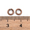 Brass Open Jump Rings KK-G514-01H-R-3