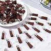SUNNYCLUE 100Pcs Faux Suede Tassel Pendant Decorations FIND-SC0002-29E-4