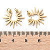 Ion Plating(IP) 304 Stainless Steel Pendants STAS-Q333-19G-3