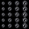 Round Mechanized Blown Glass Globe Ball Bottles BLOW-PH0001-10-1