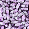 Baking Paint Glass Seed Beads SEED-N008-06E-3