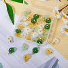  36Pcs 4 Colors Glass Pendants GLAA-TA0002-45-5