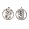 Non-Tarnish 201 Stainless Steel Pendants STAS-Q245-11P-1