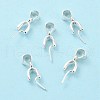 925 Sterling Silver Ice Pick Pinch Bails STER-Z001-122S-03-2