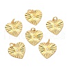 Brass Micro Pave Clear Cubic Zirconia Pendants X-ZIRC-P086-11G-1