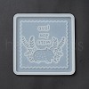 DIY Animal Coaster Silicone Molds DIY-G070-03C-3