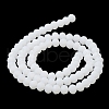 Imitation Jade Solid Color Glass Beads Strands EGLA-A034-J2mm-MD05-4