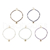 Mixed Natural Gemstone Beaded Necklaces NJEW-JN04226-1