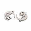 Non-Tarnish 304 Stainless Steel Pendants STAS-M089-27P-2