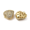 Brass Micro Pave Cubic Zirconia Hollow Out Charms KK-Q793-03G-2