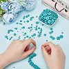 ARRICRAFT 510Pcs 6 Sizes Synthetic Turquoise Beads Strands G-AR0006-12A-4