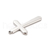 Non-Tarnish 304 Stainless Steel Pendants STAS-F282-03P-3