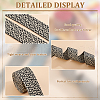BENECREAT 8 Yards 4 Colors Polyester Ribbon OCOR-BC0006-97-4
