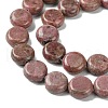 Natural Rhodonite Beads Strands G-K365-A02-01-4