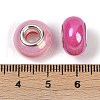 Opaque Resin European Beads RESI-C059-01C-3