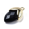 Natural Obsidian Pendants G-U019-03A-05-2