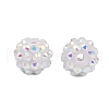 AB-Color Resin Rhinestone Beads RESI-S315-10x12-16-2
