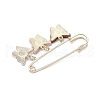 Butterfly Alloy Acrylic Pendant Brooches JEWB-BR00184-02-4
