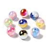 UV Plating Acrylic Beads OACR-H123-12-1