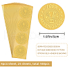 Self Adhesive Gold Foil Embossed Stickers DIY-WH0211-255-2
