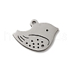 Non-Tarnish 201 Stainless Steel Pendants STAS-E206-04P-06-1