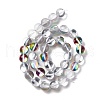 Synthetic Moonstone Beads Strands G-E573-02C-21-3