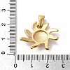PVD Vacuum Plating 304 Stainless Steel Pendants X-STAS-B053-26G-3