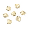 Brass Charms KK-Z007-02G-2