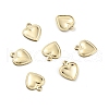 Brass Charms KK-Z007-02G-2