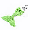 Polycotton(Polyester Cotton) Tassel Big Pendants Decorations FIND-T035-06E-RS-1