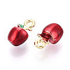 Alloy Enamel Charms PALLOY-T090-51-2