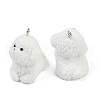 Flocky Resin Pendants FIND-A052-06J-2