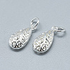 925 Sterling Silver Pendants X-STER-T002-51S-2