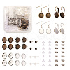 Fashewelry Brass Earring Finding Sets FIND-FW0001-19-1