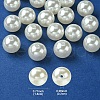 ABS Plastic Imitation Pearl Round Beads MACR-YW0002-18mm-82-3