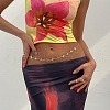 Summer Alloy Starfish Link Chain Waist Belly Chains for Women FS-WGD9F40-01-2
