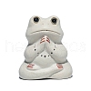 Ceramics Tea Pet Frog Display Decorations PW-WGD929E-01-1