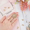 Beebeecraft 10Pcs Rack Plating Brass Micro Pave Cubic Zirconia Charms KK-BBC0011-07-2