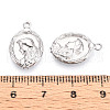 304 Stainless Steel Pendants STAS-T065-75P-3